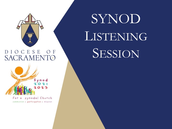 synod l istening s ession