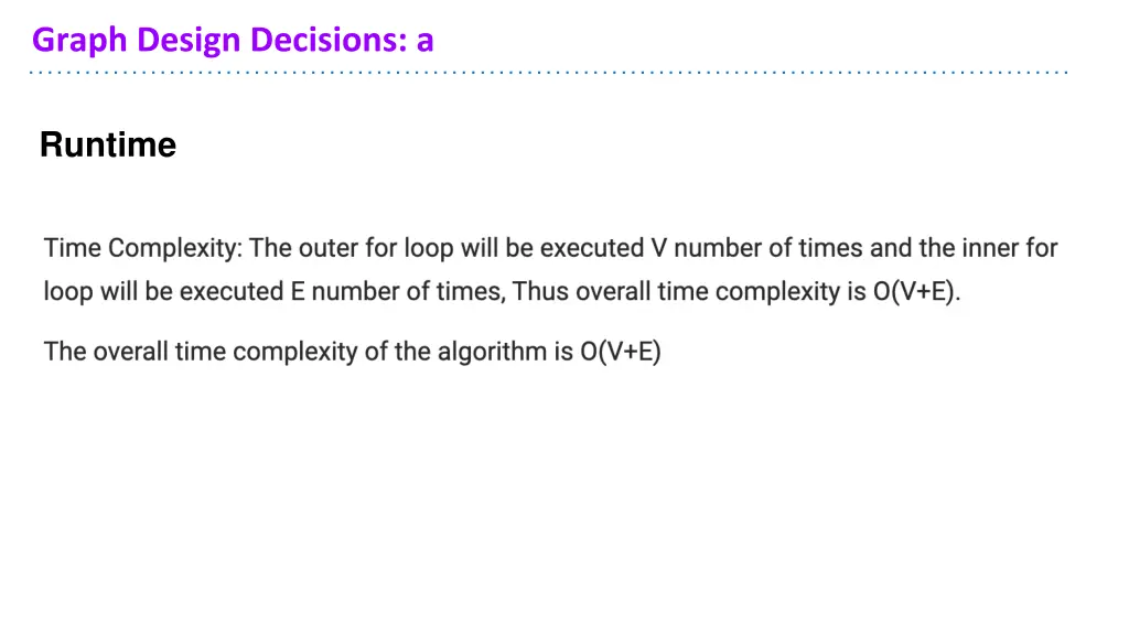 graph design decisions a 19