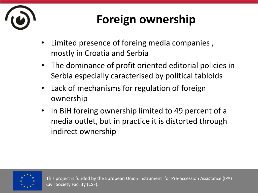 foreign ownership