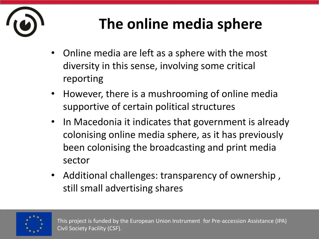 the online media sphere