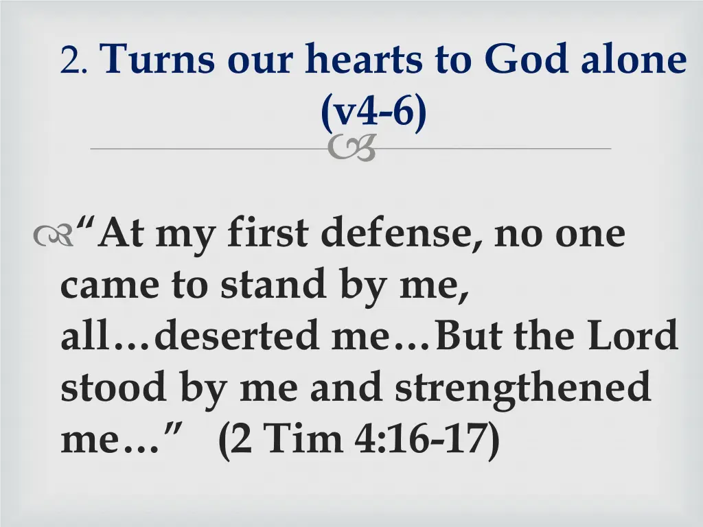 2 turns our hearts to god alone v4 6 5