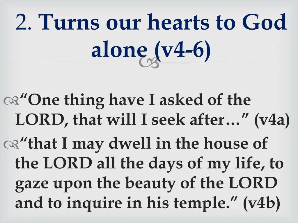 2 turns our hearts to god alone v4 6