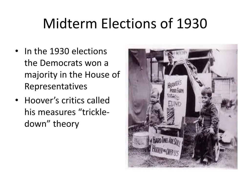 midterm elections of 1930