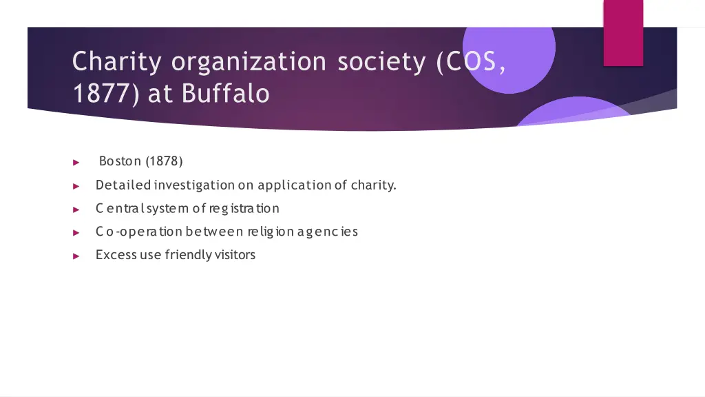 charity organization society cos 1877 at buffalo