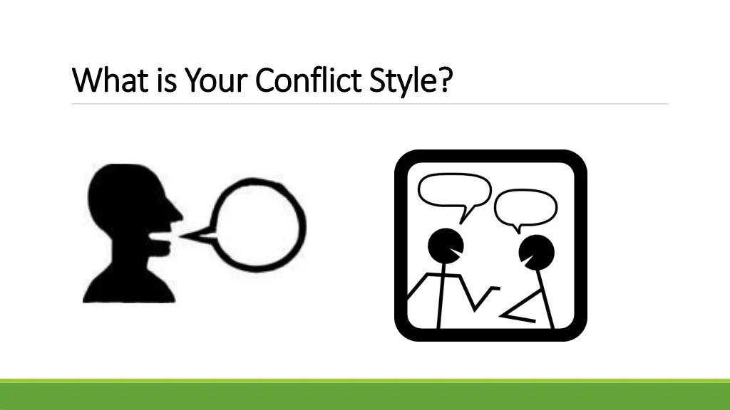 what is your conflict style what is your conflict