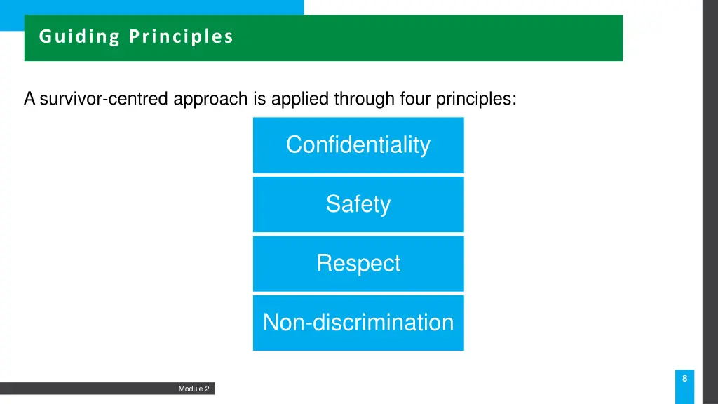 guiding principles