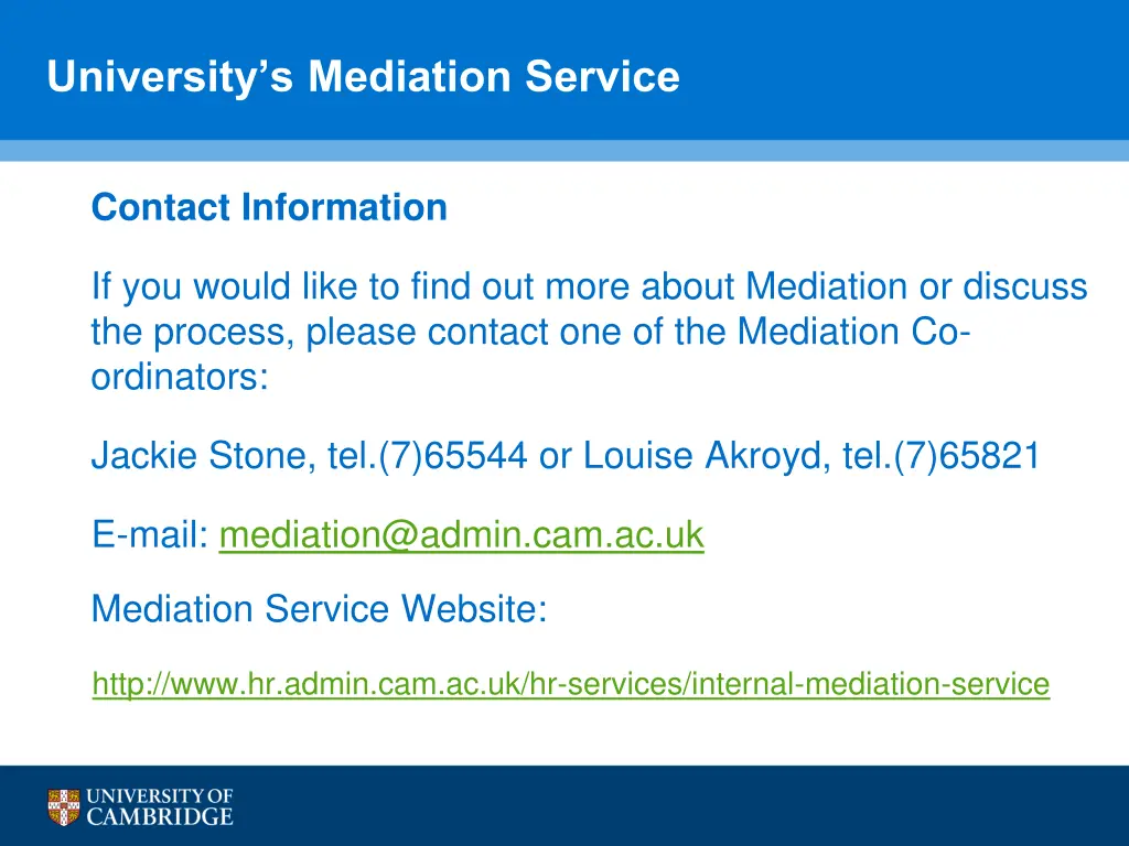 university s mediation service 1