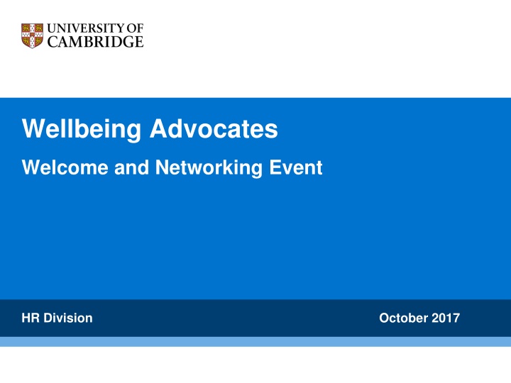 wellbeing advocates