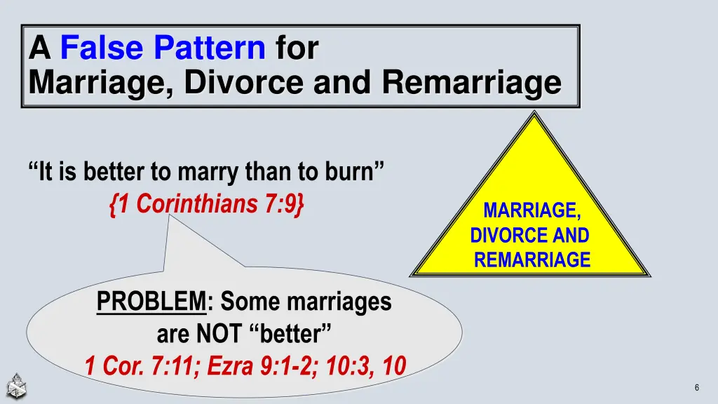 a false pattern for marriage divorce 2