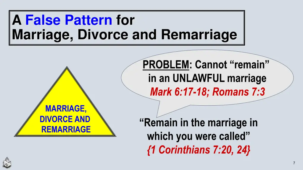 a false pattern for marriage divorce 3