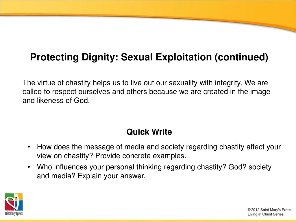 protecting dignity sexual exploitation continued