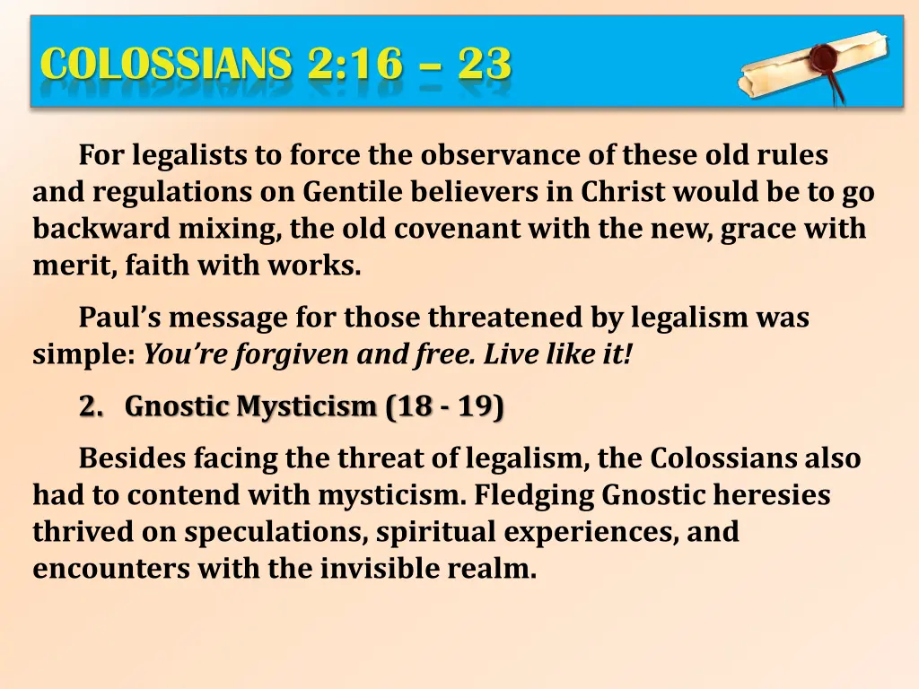 colossians 2 16 23 3