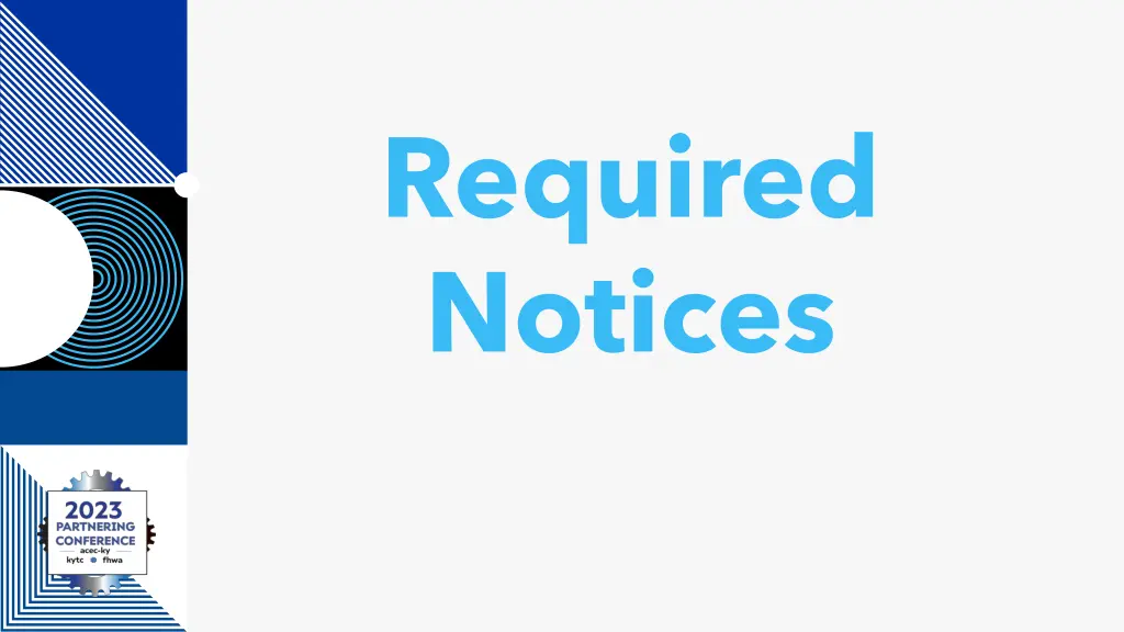 required notices