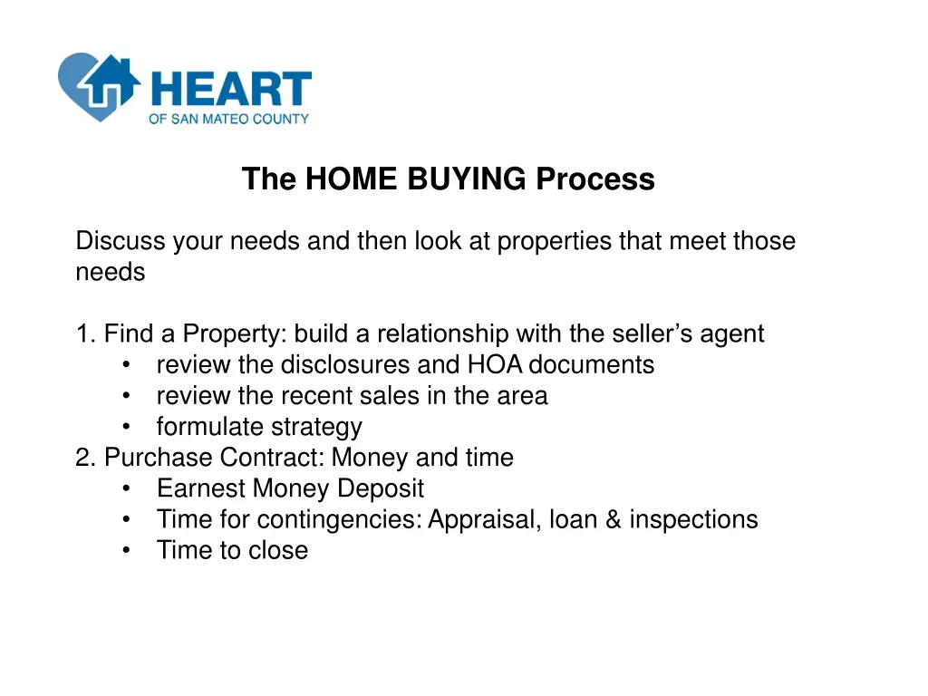 the home buying process