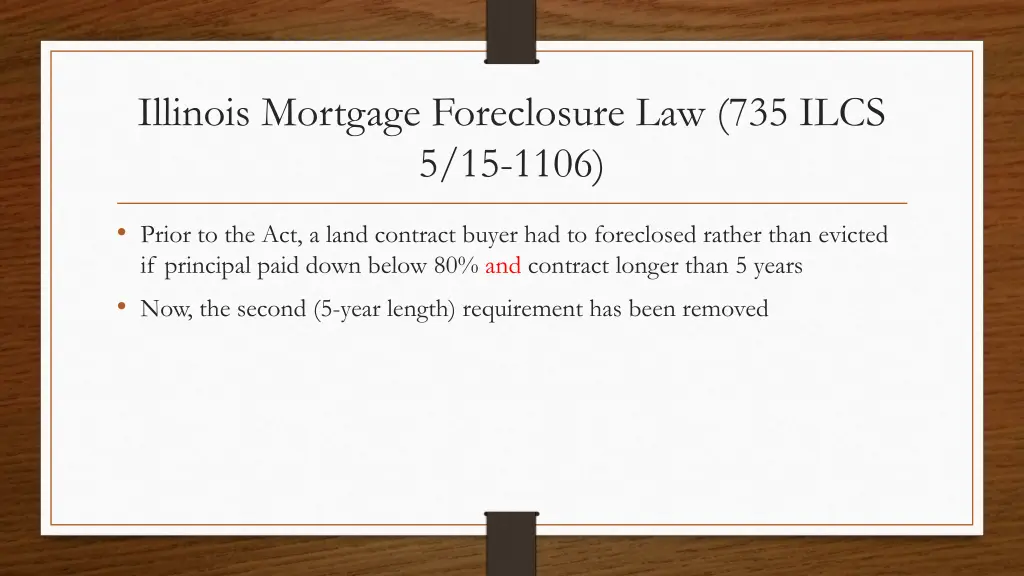 illinois mortgage foreclosure law 735 ilcs