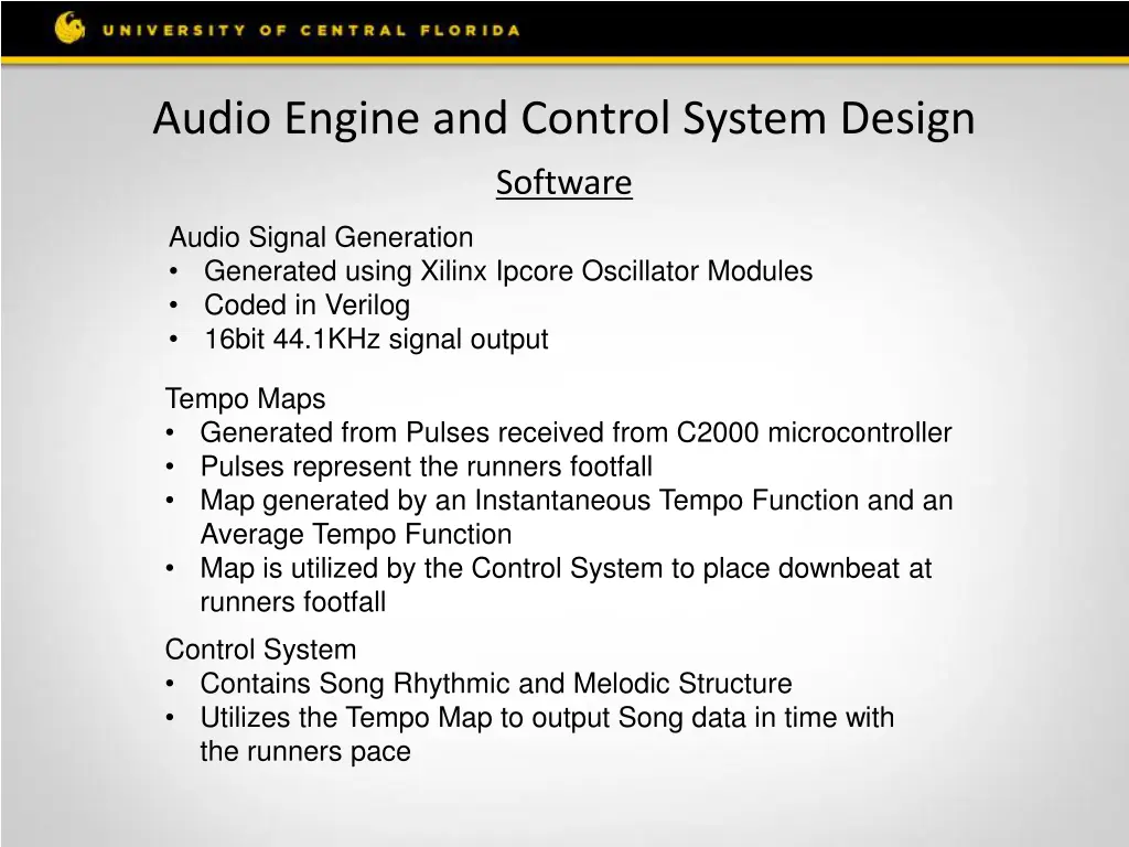 audio engine and control system design 1