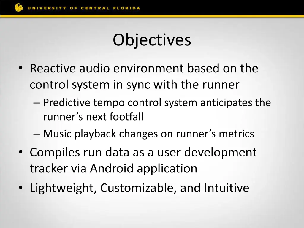 objectives