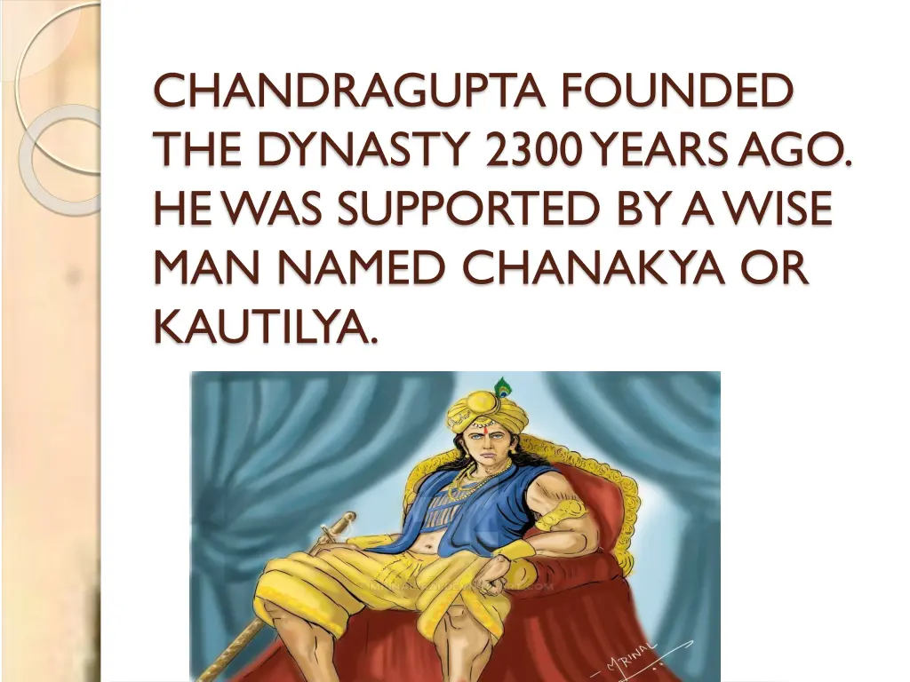 chandragupta founded the dynasty 2300 years