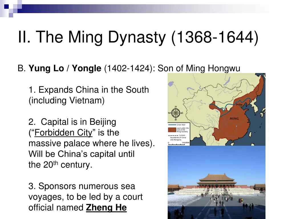 ii the ming dynasty 1368 1644 1