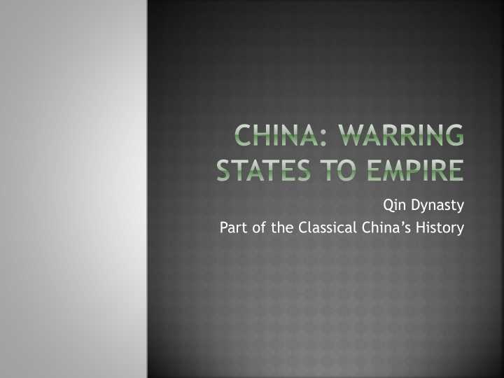 china warring states to empire