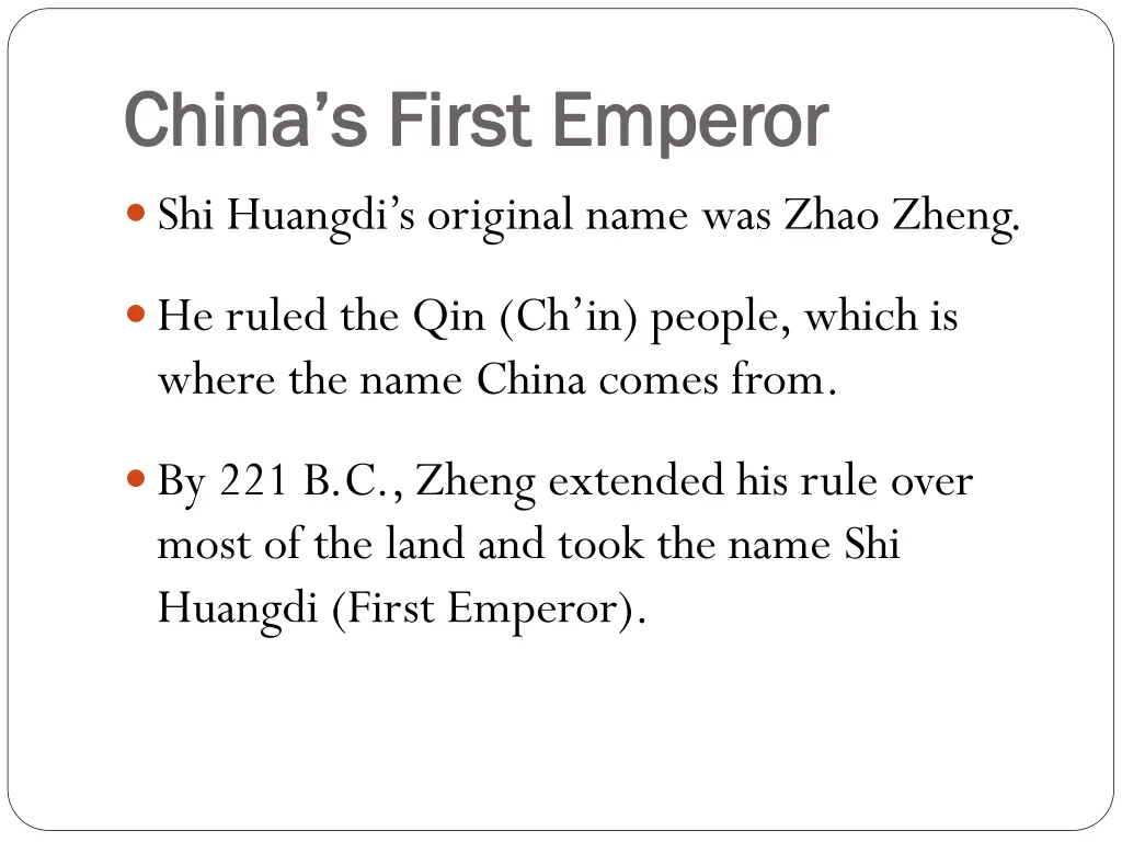 china s first emperor china s first emperor