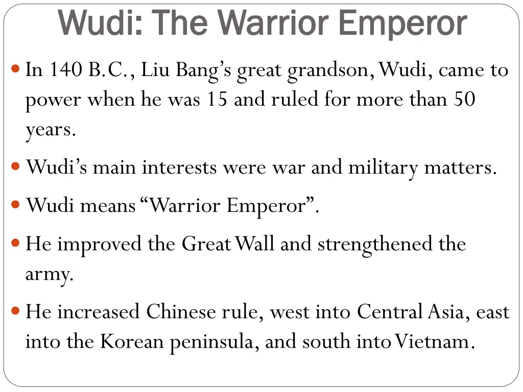 wudi wudi the warrior emperor the warrior emperor