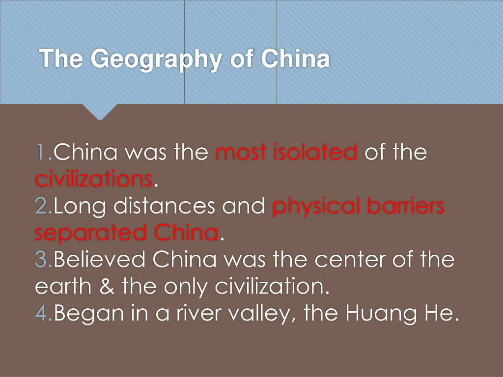 the geography of china