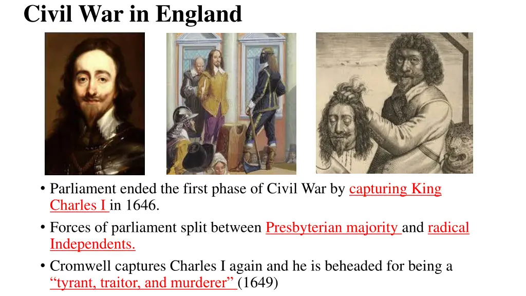 civil war in england