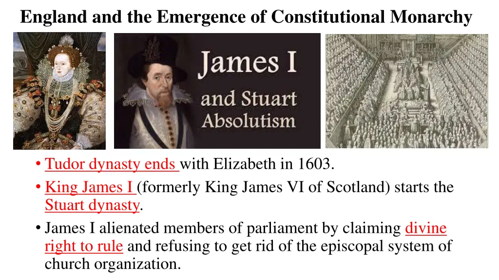 england and the emergence of constitutional