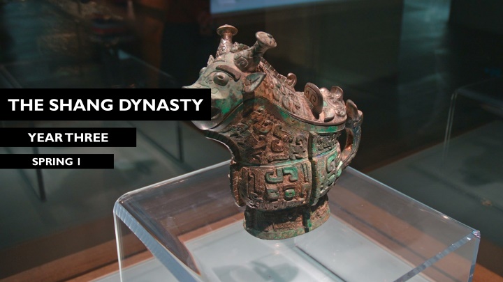 the shang dynasty