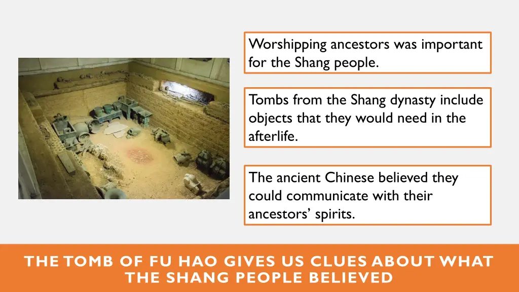 worshipping ancestors was important for the shang