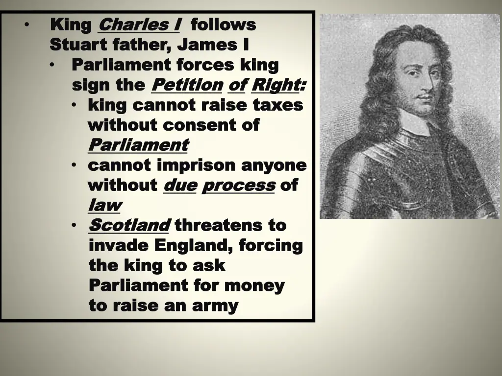 king king charles i charles i follows stuart