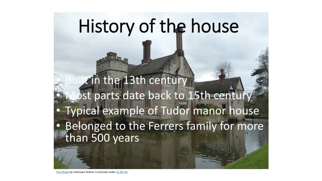 history of the house history of the house