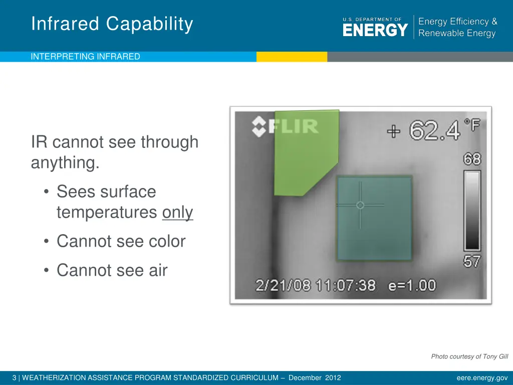 infrared capability