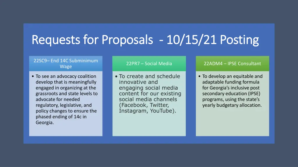 requests for proposals requests for proposals 2