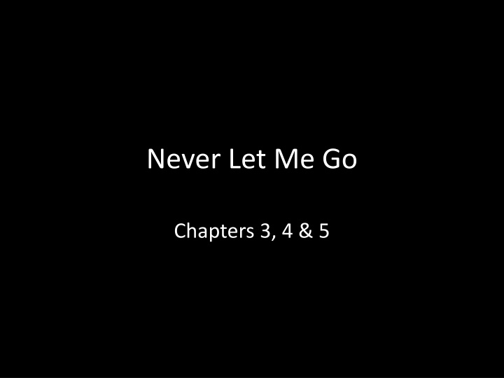 never let me go