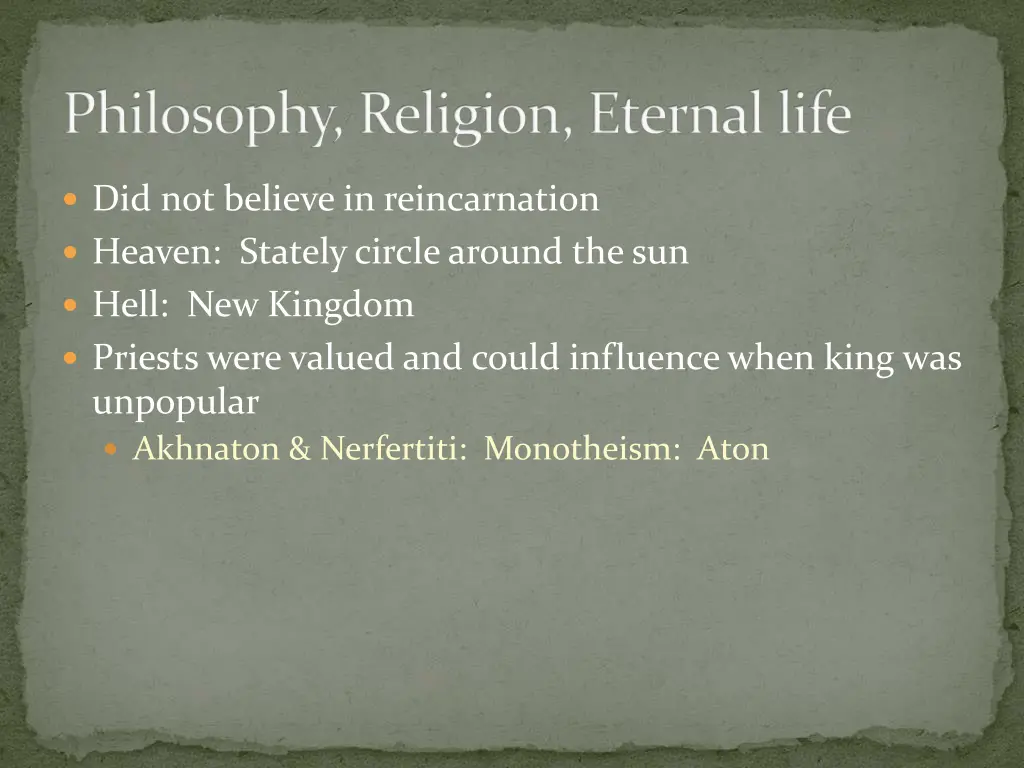 philosophy religion eternal life 1