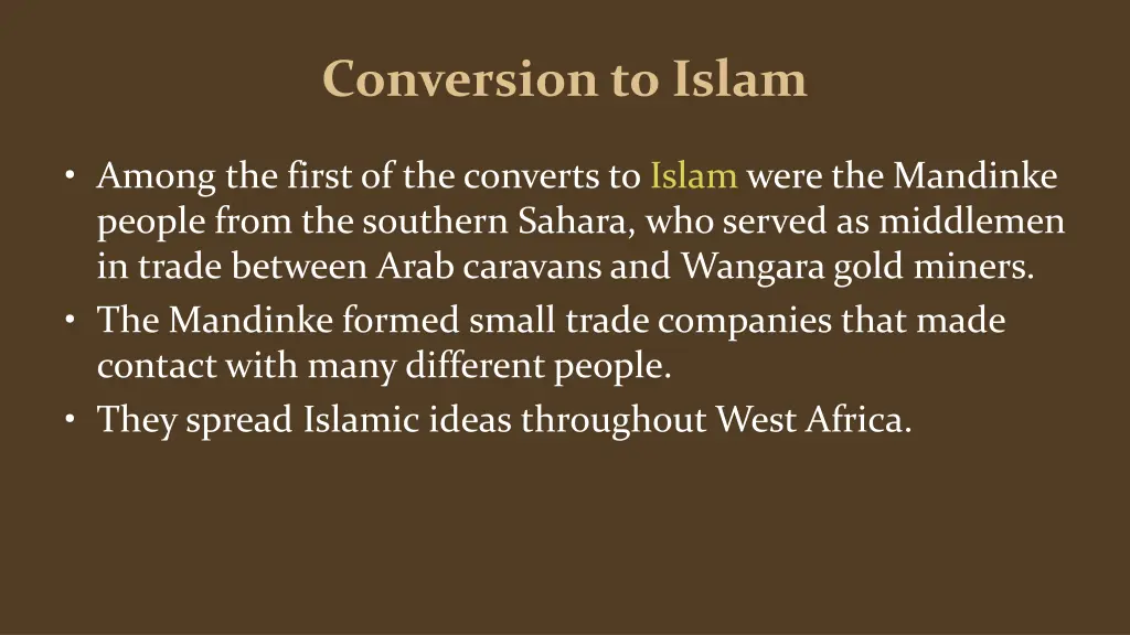 conversion to islam