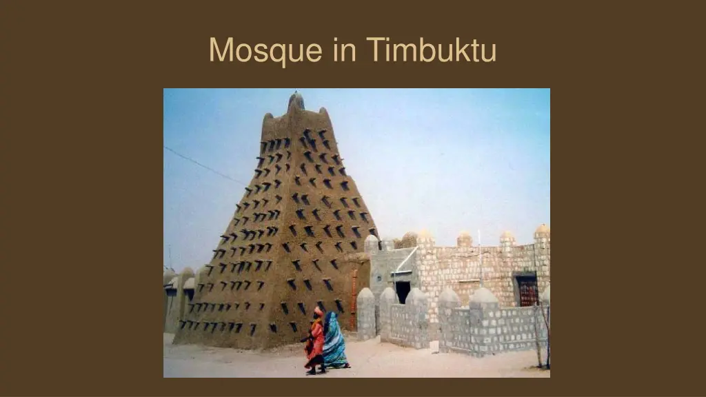 mosque in timbuktu