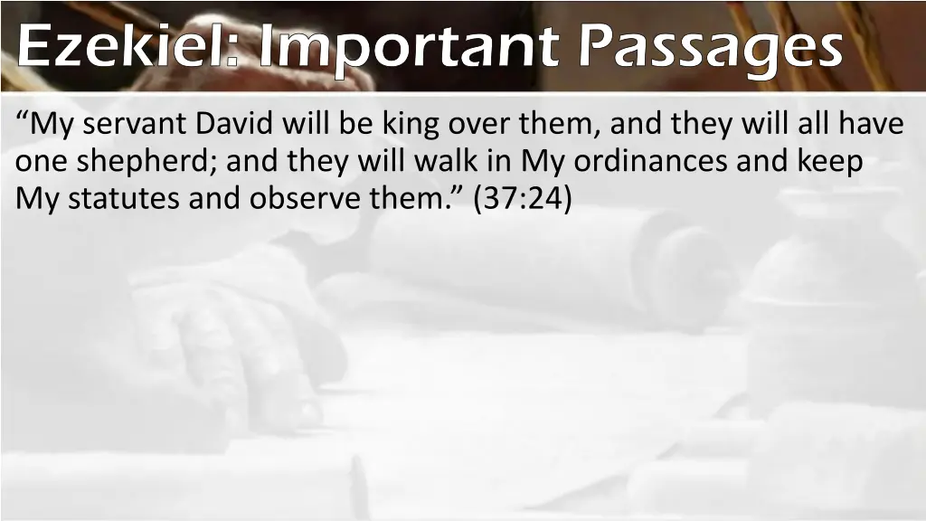 ezekiel important passages 5