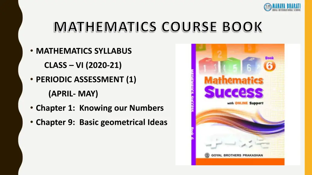 mathematics course book