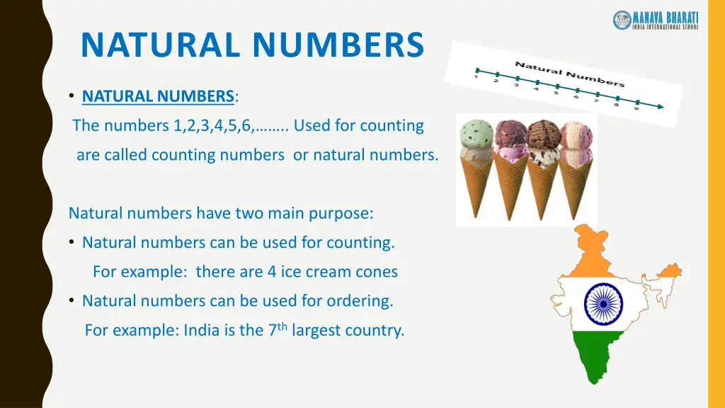 natural numbers