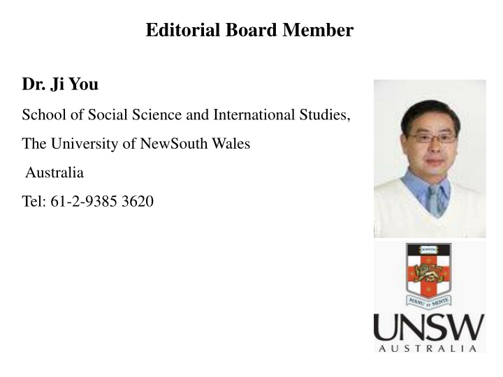 editorial board member