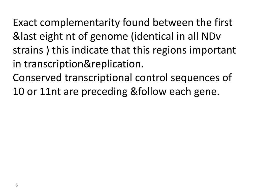 exact complementarity found between the first