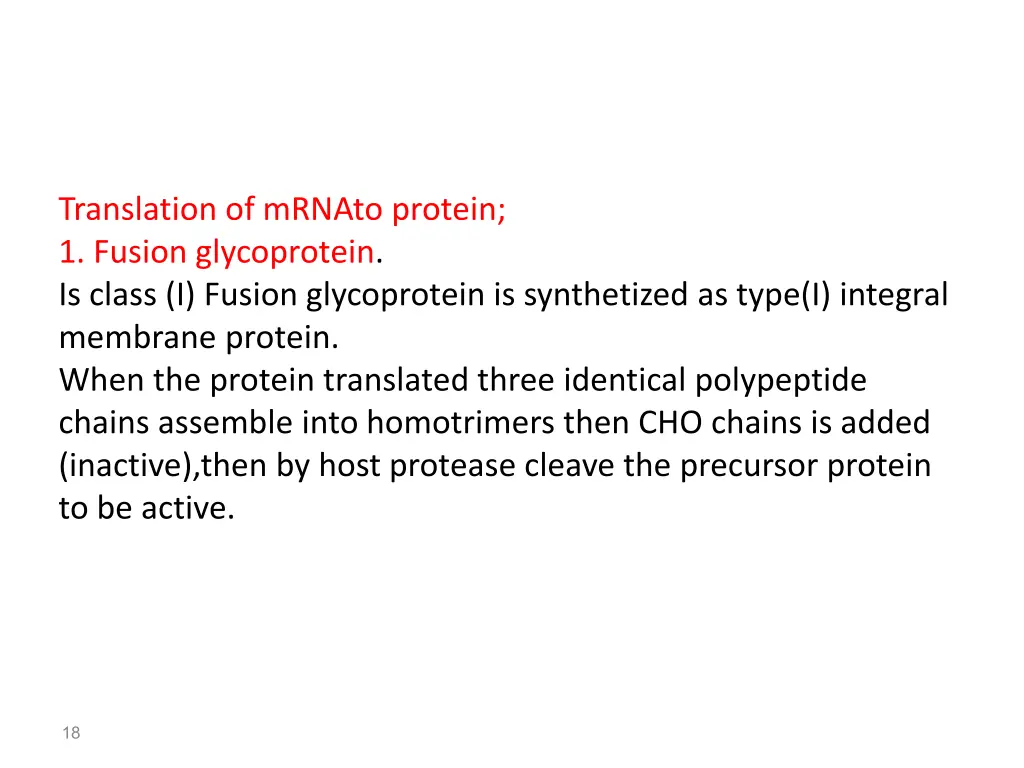 translation of mrnato protein 1 fusion