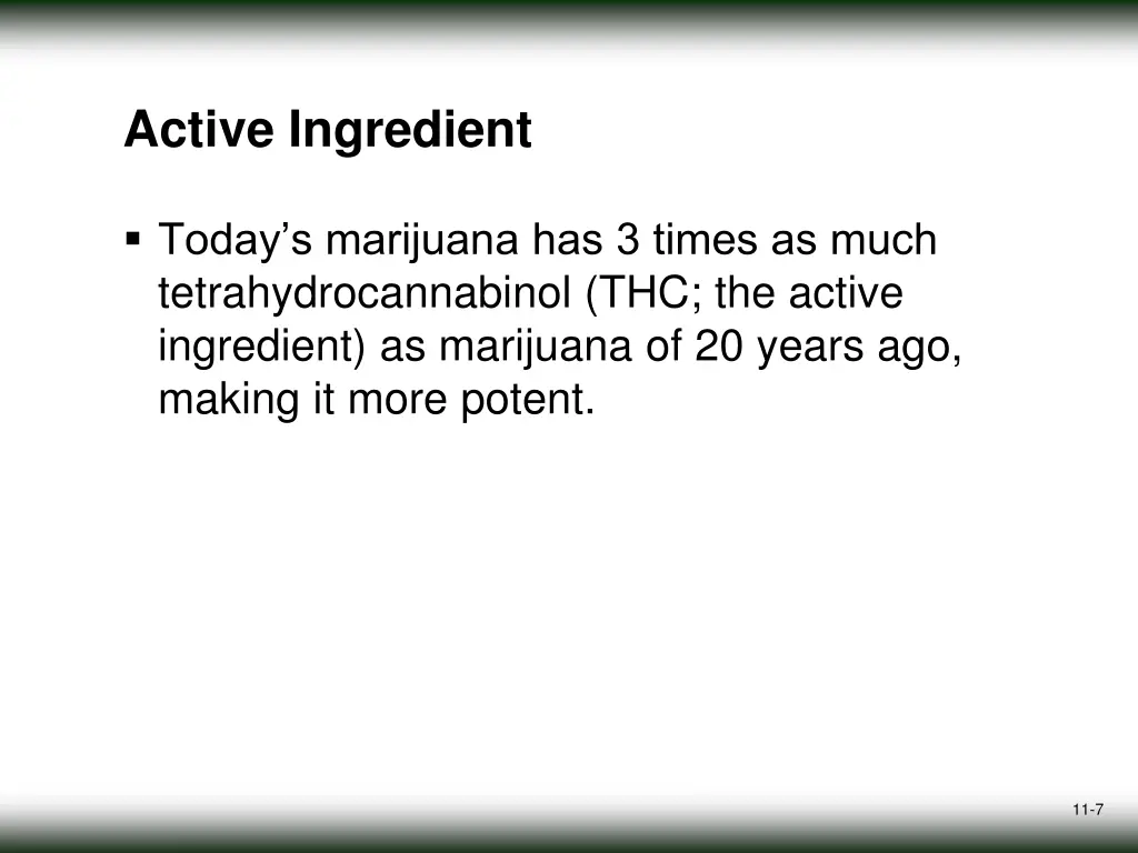 active ingredient