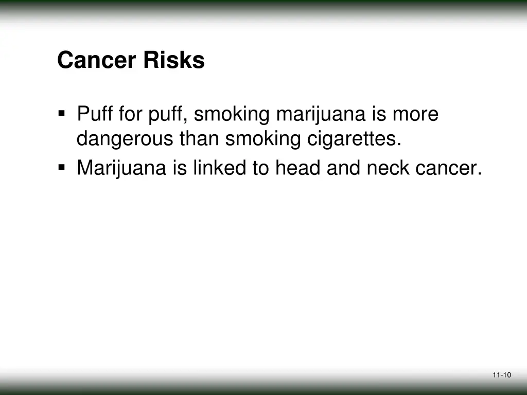 cancer risks