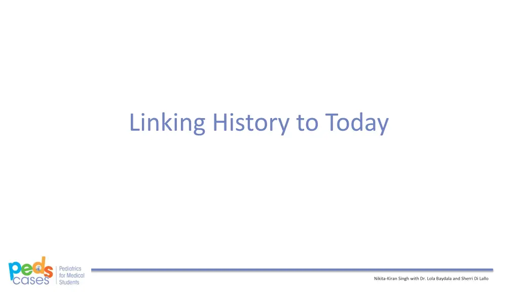 linking history to today