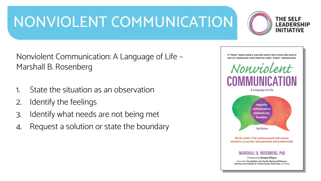 nonviolent communication