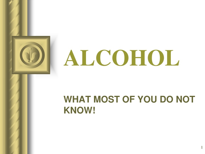 alcohol